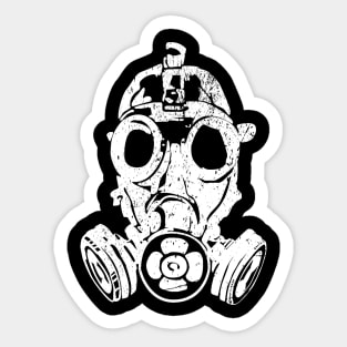 Gas Mask Sticker